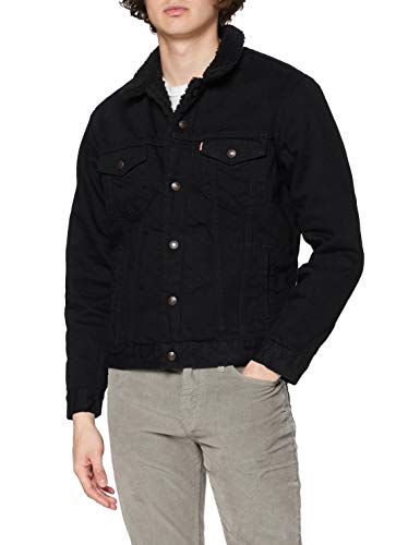 Levi's Type 3 Chaqueta Vaquera, Berk Sherpa Trucker, M para Hombre