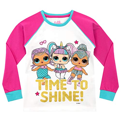 LOL Surprise Pijamas de Manga Corta para Niñas Dolls Multicolor 4-5 Años