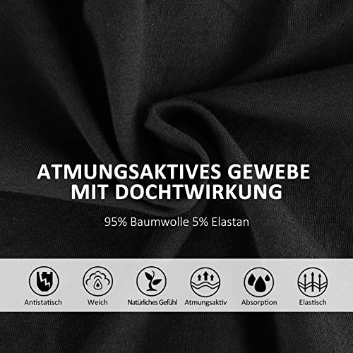 Lowbangge Calzoncillos Hombre Bóxer Algodón (Pack de 6) Slip Ropa Interior Multicolor S, M, L, XL, XXL, 3XL