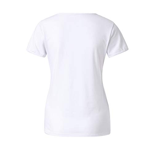 Luckycat Camisetas Tirantes Mujer Basicas De Color SóLido Top Mujer Ocio Y Confort Camisetas Fiesta Mujer Simple Camisetas Mujer Manga Corta Crop Tops Mujer Verano Camisetas Pecho Top Chaleco