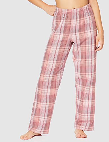 Marca Amazon - IRIS & LILLY Pijama de Modal Mujer, Rosa (Soft Pink&Berry), XS, Label: XS