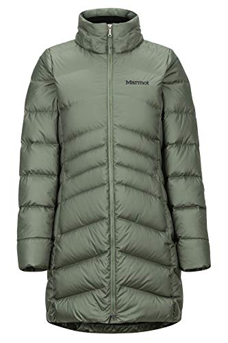 Marmot Wm's Montreal Coat Chaqueta De Plumas Aislante Ligera, 700 Pulgadas Cúbicas, Abrigo para Exteriores, Anorak Resistente Al Agua, Resistente Al Viento, Mujer, Crocodile, M