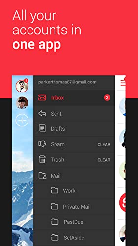 myMail - Free Email Manager for Yahoo, Gmail, Hotmail, Outlook, Live, MSN and AOL Mail