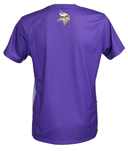 New Era Minnesota Vikings T Shirt/tee NFL Gradient tee Purple - L