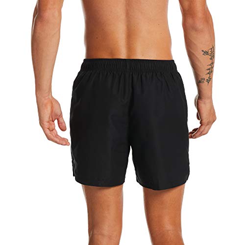 NIKE 5 Volley Short Bañador, Hombre, Black, M