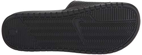 NIKE Benassi JDI, Chanclas Unisex Adulto, Negro (Black/White), 37.5 EU