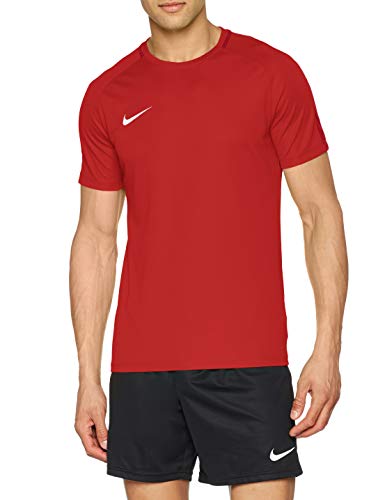 Nike Dry Academy 18 Football Top, Camiseta Hombre, Rojo (University Red/Gym R), M