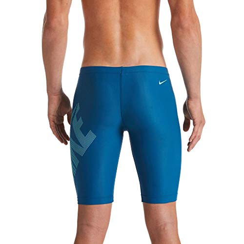 NIKE Jammer Bañador, Hombre, Industrial Blue, L