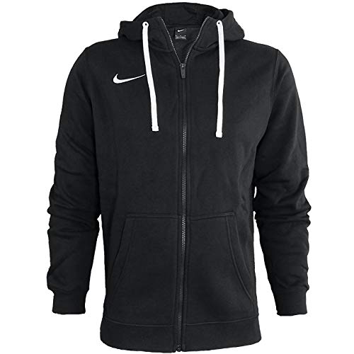 NIKE M FZ FLC TM CLUB19 Sudadera con Capucha, Hombre, Negro (Black/White), S