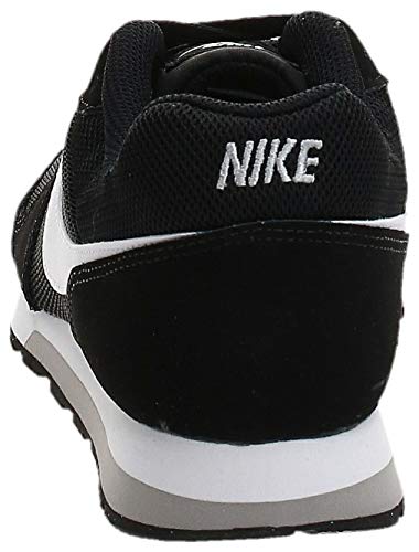 Nike MD Runner 2 (GS), Zapatillas de Correr Unisex Adulto, Negro (Black/Wolf Grey/White), 38 EU