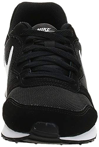 Nike MD Runner 2 GS, Zapatillas de Correr Unisex Adulto, Negro (Black/Wolf Grey/White), 40 EU