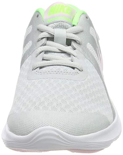 Nike Nike Revolution 4 (Gs) Zapatillas de Running Niños, Multicolor (Pure Platinum/Pink Foam/Platinum Tint 006), 37.5 EU