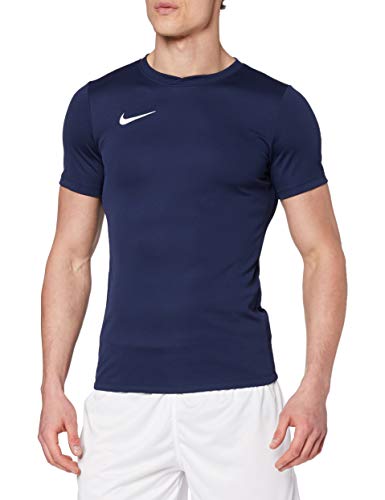 Nike Park VI Camiseta de Manga Corta para hombre, Azul (University Blue/White), M