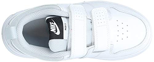 Nike Pico 5 (PSV), Zapatillas de Tenis, Blanco (White/White/Pure Platinum 100), 30 EU