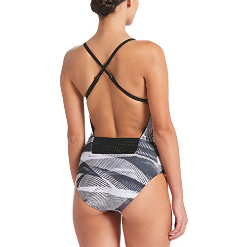 Nike Swim Lineup Crossback - Bañador para mujer Color fucsia. XL