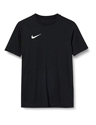 NIKE Y Nk Dry Park VII JSY SS Camiseta de Manga Corta, Unisex niños, Black/White, XL