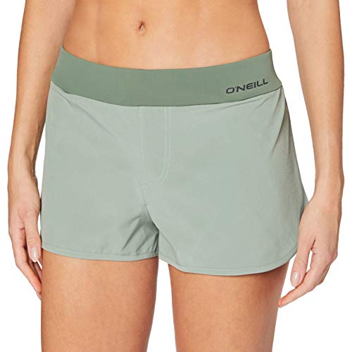 O'NEILL Bañador para Mujer PW Essential, Mujer, Pantalones Cortos, 0A8106, Verde, Medium