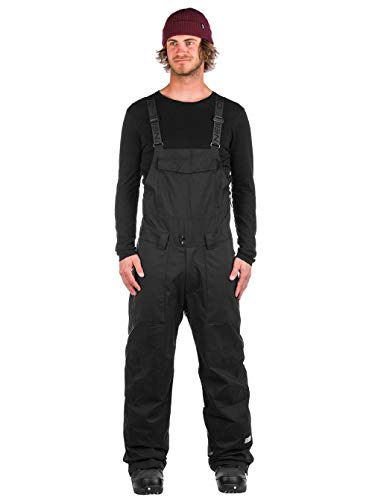 O'NEILL PM Shred Pantalon Peto Esqui Y Snowboard para Hombre, Negro (Black out), S