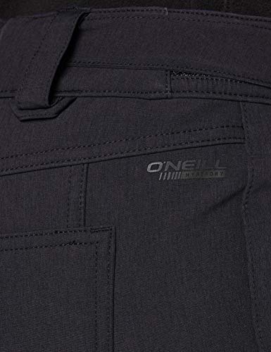 O'NEILL PW Spell Pantalones para Nieve, Mujer, Dark Grey Melee, Medium