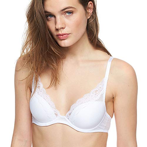 Passionata Brooklyn Sujetador para Camiseta, Blanco (Weiß 10), 85C (Talla del Fabricante: 70C) para Mujer