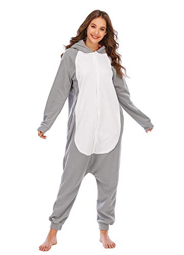 Pijamas de Animales de Una Pieza Unisexo Adulto Traje de Dormir Cosplay Pijama de Koala,LTY54,L