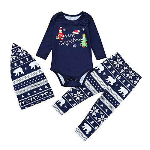 Pijamas Mujer Camisón Navidad Copo De Nieve Estampado Familia A Juego Madre Padre Hija Hijo Conjunto De Pijamas Ropa De Dormir para Niños Ropa De Dos Piezas Tops Pantalones 10M Multi