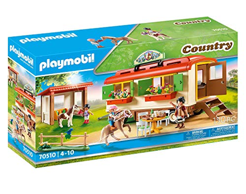 PLAYMOBIL Country 70510 Ponycamp - Cochecito de Pijama, a Partir de 4 años