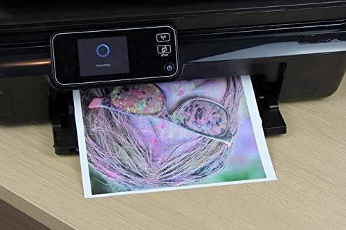 PPD A4 x 5 Hojas de Papel de Transferencia Térmica Para Camisetas, Mascarillas y Tejidos Oscuros - Para Impresora de Inyección de Tinta Inkjet - PPD-4-5