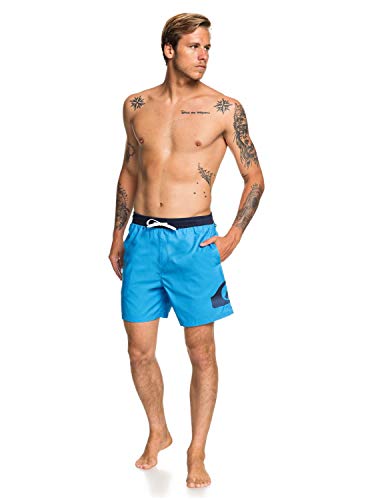 Quiksilver Dredge 17" Traje de Baño, Hombre, Azul (Blithe (bmm6), M