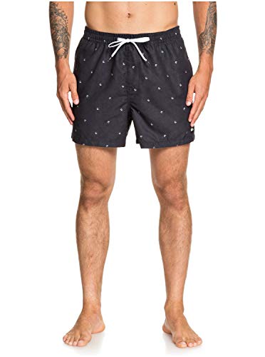 Quiksilver Offshore 15" - Short De Natación para Hombre Jam/Volley, Hombre, Black, XL