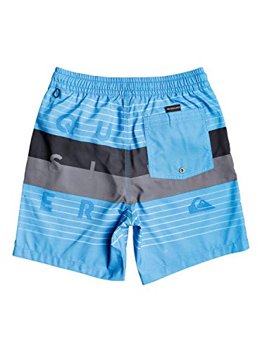 Quiksilver - Word Block 15" Short de Natación para Niño Grande