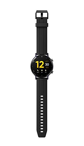 realme Watch S. Smartwatch con Pantalla de 1.3" TFT-LCD. Android y Bluetooth 5.0. Resistencia IP68, Color Negro. [Versión ES/PT]