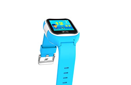 Reloj teléfono y localizador GPS para niños V2 (Azul)