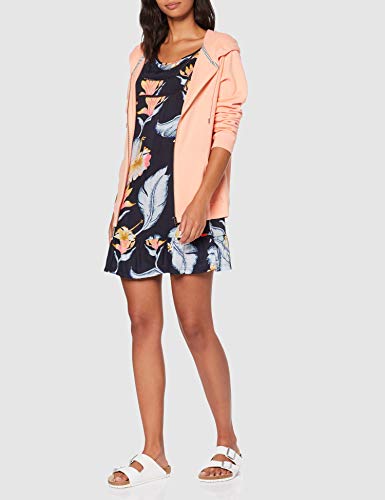 Roxy All About The Sea Dress Cover-up, Mujer, Anthracite Tropical Love sw, L