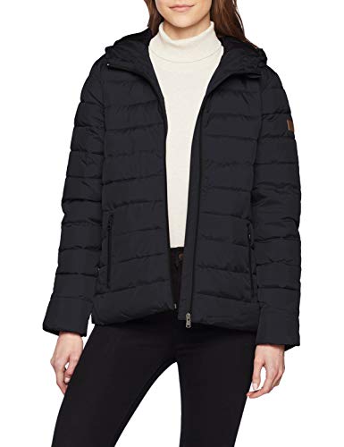 Roxy Rock Peak-Chaqueta Acolchada Impermeable para Mujer, True Black, S