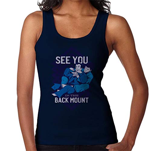 See You In The Back Mount Jiu Jitsu Quote Women's Vest