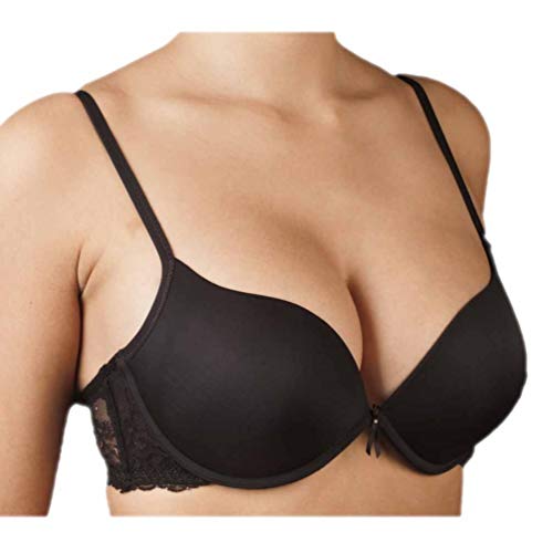 Selene Judith Sujetador con Push-up, Negro (Negro), 80 (Tamaño del Fabricante:B.80) para Mujer