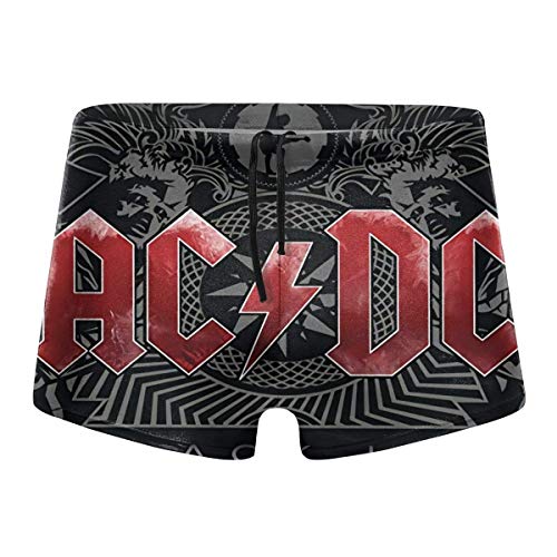 Shichangwei ACDC - Bañador para hombre, bañador tipo bóxer