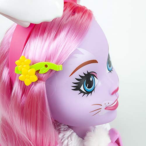 SIMBA- Enchantimals-Busto con Accesorios para el Pelo Peinados, Multicolor (9200144)