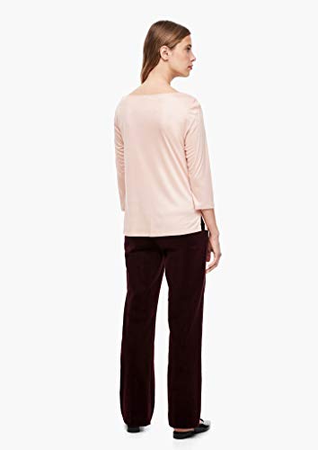 s.Oliver BLACK LABEL 150.10.009.12.130.2043032 Camiseta, Rosa pálido, 38 para Mujer