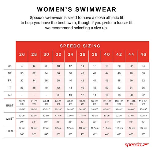 Speedo Endurance + Estampado Medalist Bañador, Adult Female, Neon Azul, 42