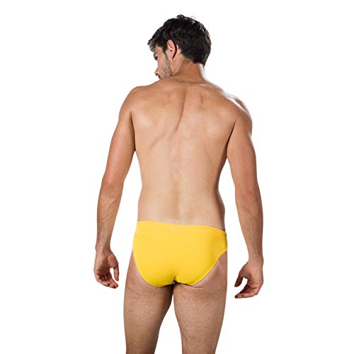 Speedo Essential Endurance+ 7cm Calzoncillos de Natación, Hombre, Amarillo (Pure Yellow), 36