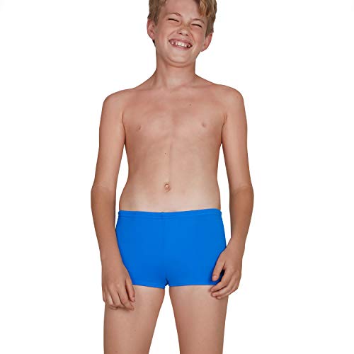 Speedo Essential Endurance + Calzoncillos de Natación, Niños, Azul (Blue), 30 (11-12 Años)