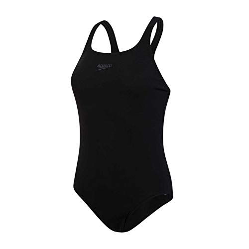 Speedo Essential Endurance + Kickback Bañador, Mujer, Negro (Black), 40 (ES 46)