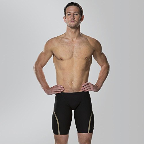 Speedo Fastskin LZR Racer X Jammer Bañadores, Hombre, Black/Gold, 22