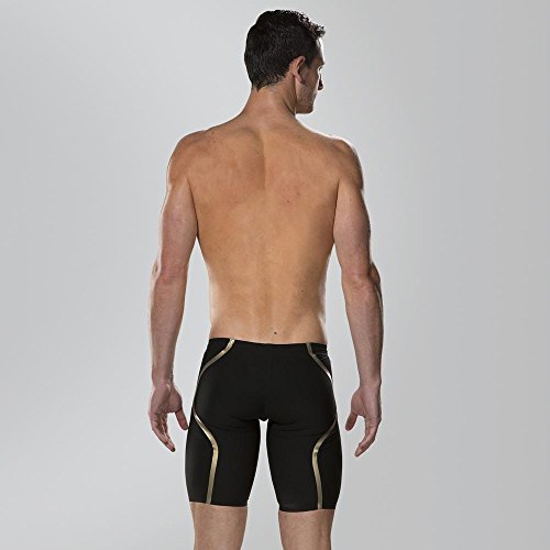 Speedo Fastskin LZR Racer X Jammer Bañadores, Hombre, Black/Gold, 22