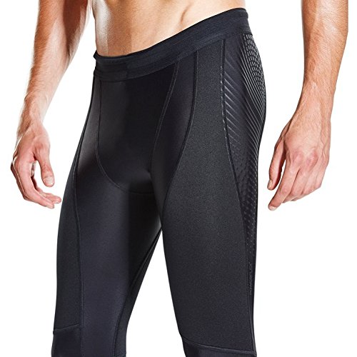 Speedo Fit HydroRaise Traje de Baño Legskin, Hombre, Negro, 34