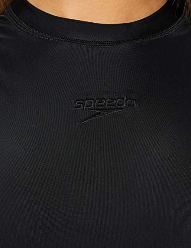 Speedo Hydrasuit Flex Bañador, Adult Female, Negra, 32 (ES 38)