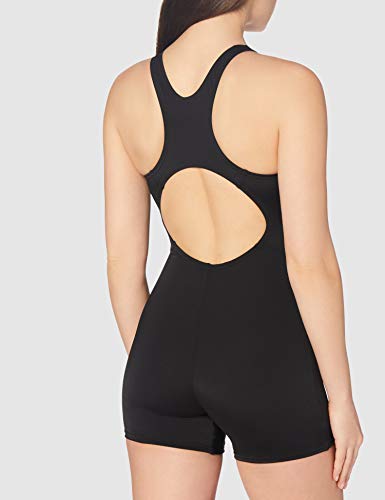 Speedo Myrtle Legsuit Traje de Baño, Mujer, Negro, 34