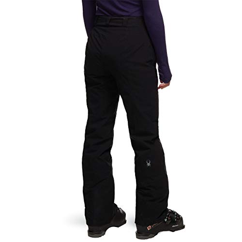 Spyder Winner GTX Pantalones esquí/Snow, Mujer, Black, 4 años